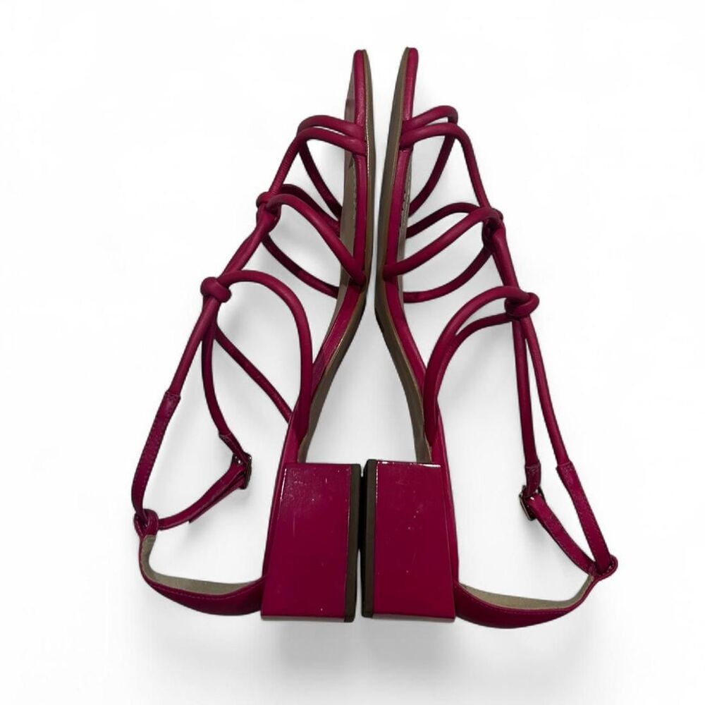 Cecelia New York pink strappy heels - Picture 3 of 5